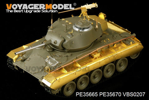 Voyager Model PE35665 1/35 US M24 Chaffee (Korean War Ver.) Basic Photo-Etched Set (for AFV35209)