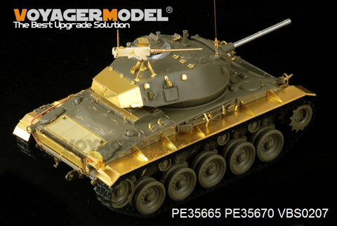 Voyager Model PE35665 1/35 US M24 Chaffee (Korean War Ver.) Basic Photo-Etched Set (for AFV35209)