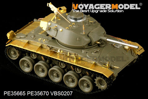 Voyager Model PE35665 1/35 US M24 Chaffee (Korean War Ver.) Basic Photo-Etched Set (for AFV35209)