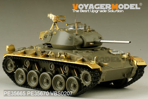 Voyager Model PE35665 1/35 US M24 Chaffee (Korean War Ver.) Basic Photo-Etched Set (for AFV35209)