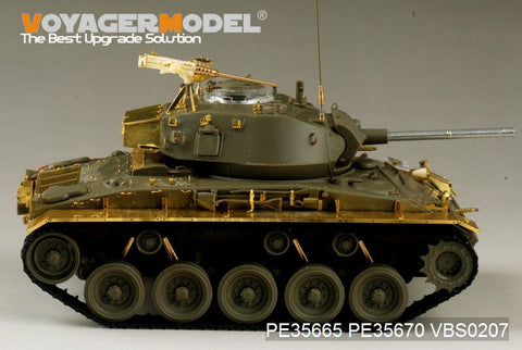 Voyager Model PE35665 1/35 US M24 Chaffee (Korean War Ver.) Basic Photo-Etched Set (for AFV35209)