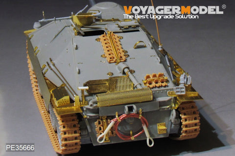 Voyager Model PE35666B 1/35 WWII German Sd.Kfz.138/2 Hetzer Light Tank Destroyer - Early Production (B Version with Gun Barrel) (DRAGON 6030 6037 6066 9148)