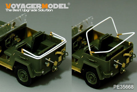 Voyager Model PE35668 1/35 Photo-etched Detail Set for WWII Russian GAZ-67B Field Car (for Trumpeter 02346)