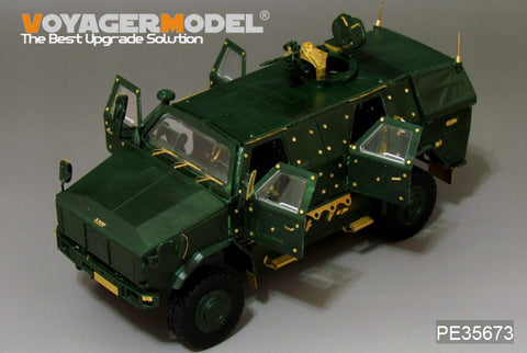 Voyager Model PE35673 1/35 Modern German ATF Dingo 2 GE A2 PatSi Photo-Etched Set (for Revell 03233)