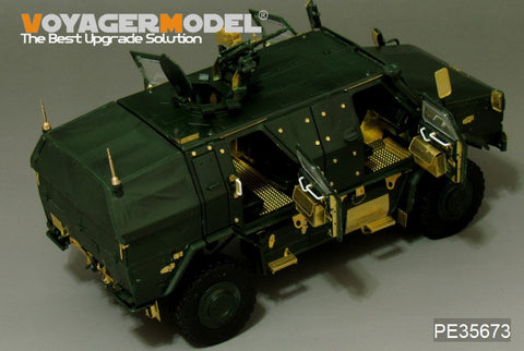 Voyager Model PE35673 1/35 Modern German ATF Dingo 2 GE A2 PatSi Photo-Etched Set (for Revell 03233)