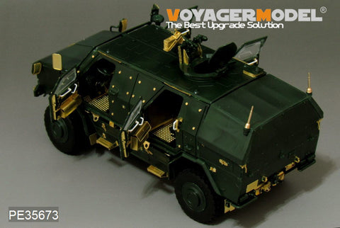 Voyager Model PE35673 1/35 Modern German ATF Dingo 2 GE A2 PatSi Photo-Etched Set (for Revell 03233)