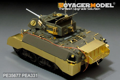 Voyager Model PE35677 1/35 WWII US M3A3 Light Tank Photo-Etched Set (for AFV AF35053)
