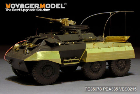 Voyager Model PE35678 1/35 WWII US M20 Armored Car Basic Photo-Etched Set (for Tamiya 35234)