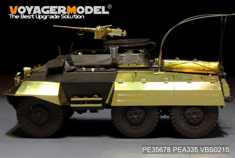 Voyager Model PE35678 1/35 WWII US M20 Armored Car Basic Photo-Etched Set (for Tamiya 35234)