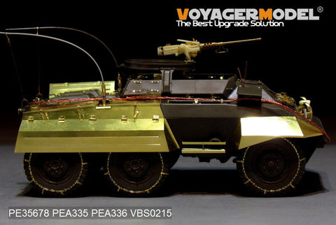 Voyager Model PE35678 1/35 WWII US M20 Armored Car Basic Photo-Etched Set (for Tamiya 35234)