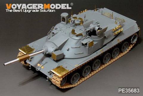 Voyager Model PE35683 1/35 Modern German Main Battle Tank MBT-70 Prototype Photo-Etched Set (for Dragon 3550)