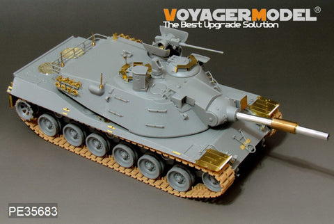 Voyager Model PE35683 1/35 Modern German Main Battle Tank MBT-70 Prototype Photo-Etched Set (for Dragon 3550)