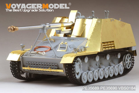 Voyager Model PE35689 1/35 WWII German Sd.Kfz.164 Nashorn Photo-Etched Set (for Dragon 6387)