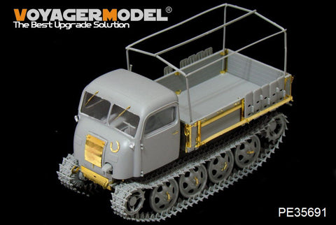 Voyager Model PE35691 1/35 WWII German RSO/01 Type 470 Photo-Etched Set (for Dragon 6691)