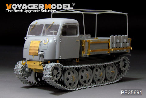 Voyager Model PE35691 1/35 WWII German RSO/01 Type 470 Photo-Etched Set (for Dragon 6691)