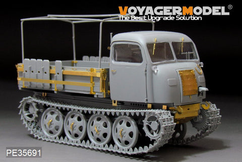 Voyager Model PE35691 1/35 WWII German RSO/01 Type 470 Photo-Etched Set (for Dragon 6691)