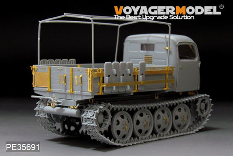 Voyager Model PE35691 1/35 WWII German RSO/01 Type 470 Photo-Etched Set (for Dragon 6691)