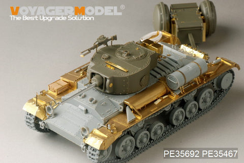 Voyager Model PE35692 1/35 WWII British Valentine Mk.III & Rotatrailer (for AFV Club AF35201)