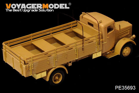 Voyager Model PE35693 1/35 WWII German Büssing L4500S 4x4 Truck Photo-Etched Set (for AFV35270)
