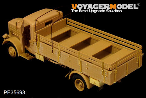 Voyager Model PE35693 1/35 WWII German Büssing L4500S 4x4 Truck Photo-Etched Set (for AFV35270)