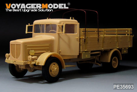 Voyager Model PE35693 1/35 WWII German Büssing L4500S 4x4 Truck Photo-Etched Set (for AFV35270)