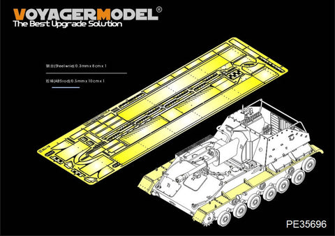 Voyager Model PE35696 1/35 WWII Russian SU-76 Self-Propelled Gun Fenders (MiniArt 35053)