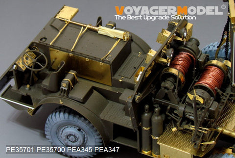 Voyager Model PE35701 1/35 WWII US M26 Dragon Wagon Tank Transporter Tractor Interior Photo-Etched Set (for Tamiya 35230/35244)