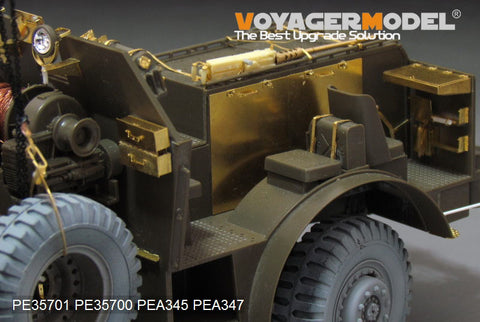Voyager Model PE35701 1/35 WWII US M26 Dragon Wagon Tank Transporter Tractor Interior Photo-Etched Set (for Tamiya 35230/35244)
