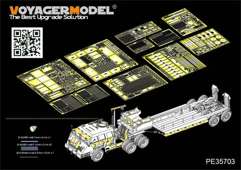 Voyager Model PE35703 1/35 WWII US M25 Dragon Wagon Tank Transporter Photo-Etched Set (for Tamiya 35230)