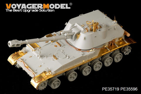 Voyager Model PE35719 1/35 Modern Russian 2S3 Akatsiya Self-Propelled Howitzer (Late Version) Basic Photo-Etched Set (for Trumpeter 05567)
