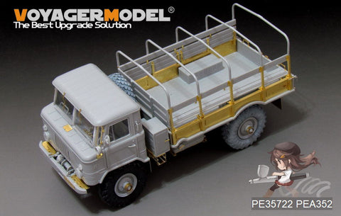 Voyager Model PE35722 1/35 Modern Russian GAZ-66 Cargo Truck Basic Photo-Etched Set (for Trumpeter 01016)