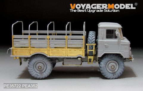 Voyager Model PE35722 1/35 Modern Russian GAZ-66 Cargo Truck Basic Photo-Etched Set (for Trumpeter 01016)