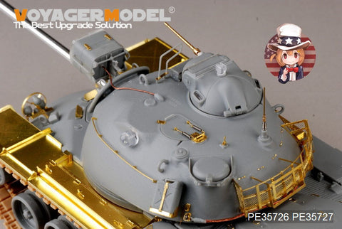 Voyager Model PE35726 1/35 Modern US M48A3 Patton Basic Photo-Etched Set (for Dragon 3546)
