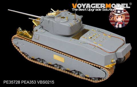 Voyager Model PE35728 1/35 WWII US M6 Heavy Tank Photo-Etched Set (for Dragon 6789)