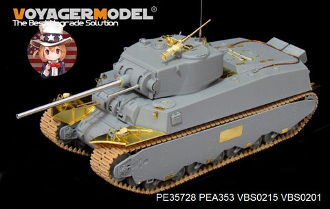 Voyager Model PE35728 1/35 WWII US M6 Heavy Tank Photo-Etched Set (for Dragon 6789)