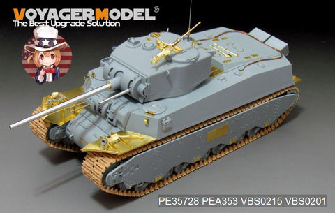 Voyager Model PE35728 1/35 WWII US M6 Heavy Tank Photo-Etched Set (for Dragon 6789)