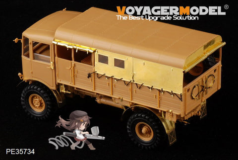 Voyager Model PE35734 1/35 WWII British AEC Matador Truck Early Version Photo-Etched Set (for AFV AF35236)