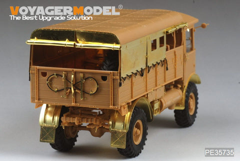 Voyager Model PE35735 1/35 WWII British AEC Matador Truck Mid-Production Photo-Etched Set (for AFV AF35239)