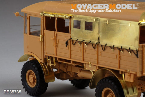 Voyager Model PE35735 1/35 WWII British AEC Matador Truck Mid-Production Photo-Etched Set (for AFV AF35239)