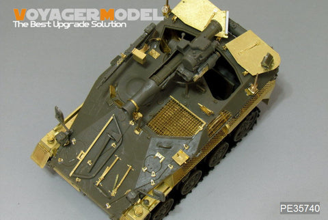 Voyager Model PE35740 1/35 Modern German Wiesel 1A1/A2 TOW Anti-Tank Missile Variant Photo-Etched Set (for AFV Club FV35265)