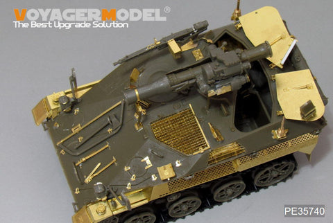 Voyager Model PE35740 1/35 Modern German Wiesel 1A1/A2 TOW Anti-Tank Missile Variant Photo-Etched Set (for AFV Club FV35265)