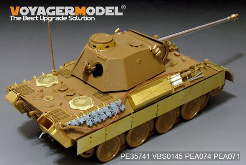 Voyager Model PE35741 1/35 WWII German Panther Ausf. D Photo-Etched Set (for ICM 35361)