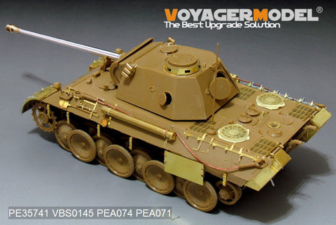 Voyager Model PE35741 1/35 WWII German Panther Ausf. D Photo-Etched Set (for ICM 35361)