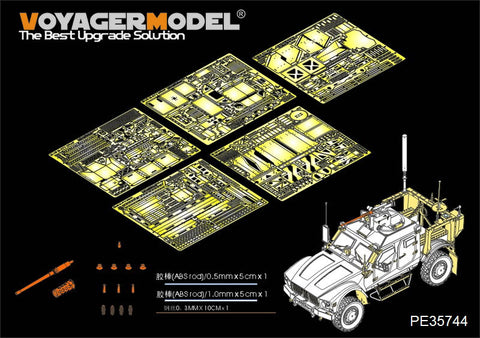 Voyager Model PE35744 1/35 Modern US M-ATV MRAP with CROWS II Turret Photo-Etched Set (for Panda 35007)