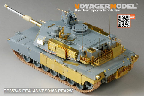 Voyager Model PE35746 1/35 Modern US M1A2 SEP V2 Abrams Basic Photo-Etched Set (for Dragon 3556)