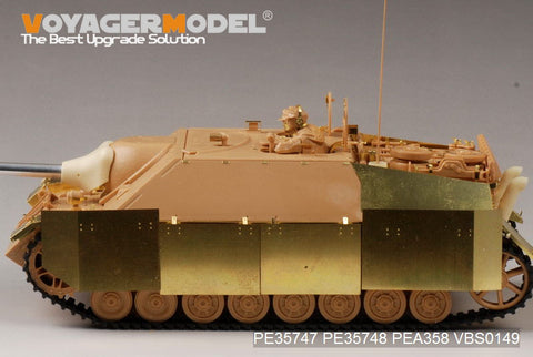 Voyager Model PE35747 1/35 WWII German Panzer IV Tank Destroyer "Lang" L/70(V) Basic Photo-Etched Set (for Tamiya 35340)