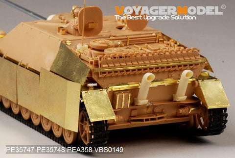 Voyager Model PE35747 1/35 WWII German Panzer IV Tank Destroyer "Lang" L/70(V) Basic Photo-Etched Set (for Tamiya 35340)
