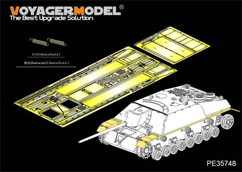 Voyager Model PE35748 1/35 WWII German Panzer IV Tank Destroyer "Lang" L/70(V) Fender Set (for Tamiya 35340)