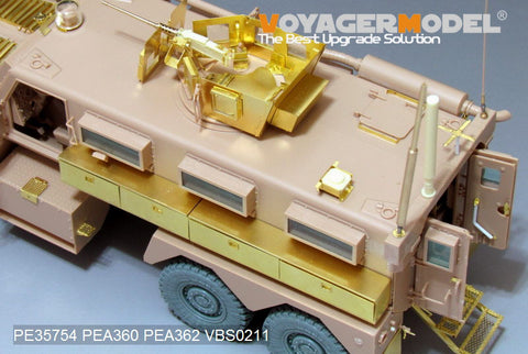 Voyager Model PE35754 1/35 Modern US Cougar 6x6 MRAP Photo-Etched Parts Set (for Meng Model SS-005)