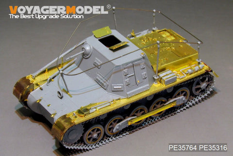 Voyager Model PE35764 1/35 WWII German Panzer I Command Tank Basic Photo-Etched Set (for Dragon 6218/6587)